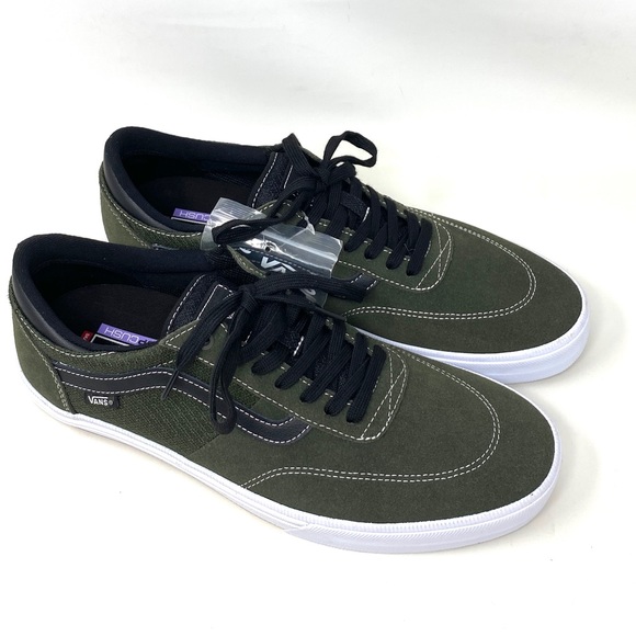 💖MEGA SALE💖VANS GILBERT CROCKET Canvas Green Black Women’s VN0A5JIFALM - Picture 8 of 10